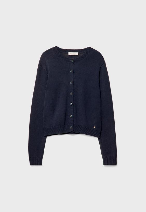 Button-up knit cardigan+ Info dropdown£29.99ColourSizeHELP WITH SIZINGNot sure which size to cho... | Stradivarius (UK)