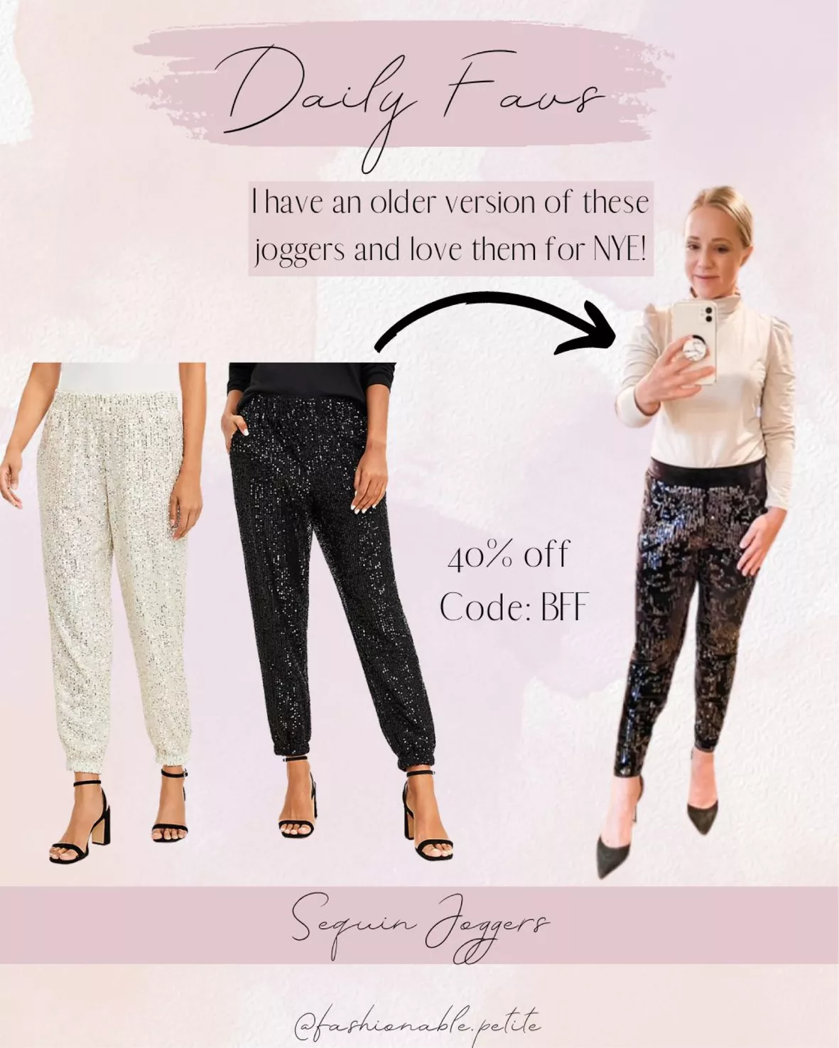 Sequin Jogger Pants curated on LTK  Sequin jogger pants, Sequin joggers  outfit new years, Jogger pants outfit