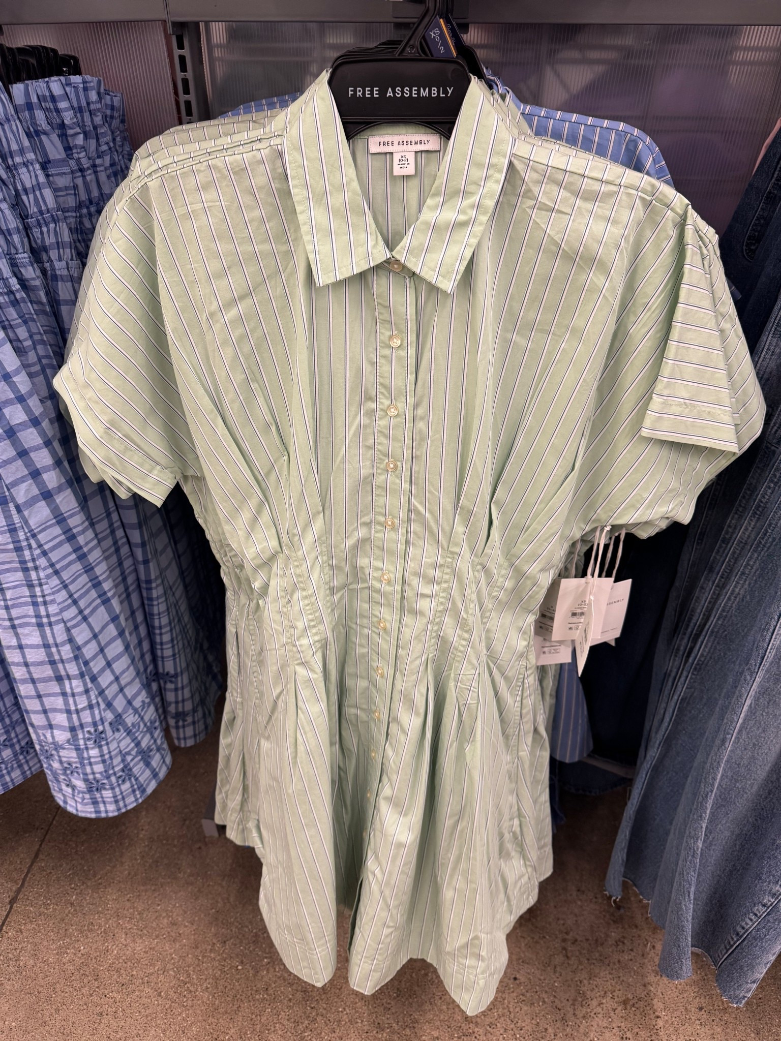 Walmart Free Assembly Women's Short Sleeve Corset Mini Dress, Sizes XS-XXL / spring dresses / summer dress / church dress / easter dress 

#LTKgrwm #LTKootd #LTKSeasonal