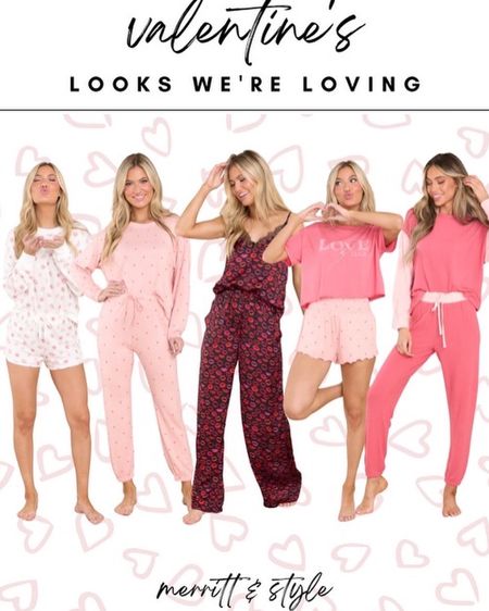 Our favorite Valentines lounge wear and pjs 💕

#LTKSeasonal