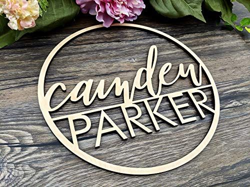 Baby Name Cut Out Sign. Nursery Decor. Baby Shower Gift. Nursery Wall Art. Name Sign. Nursery Sig... | Amazon (US)