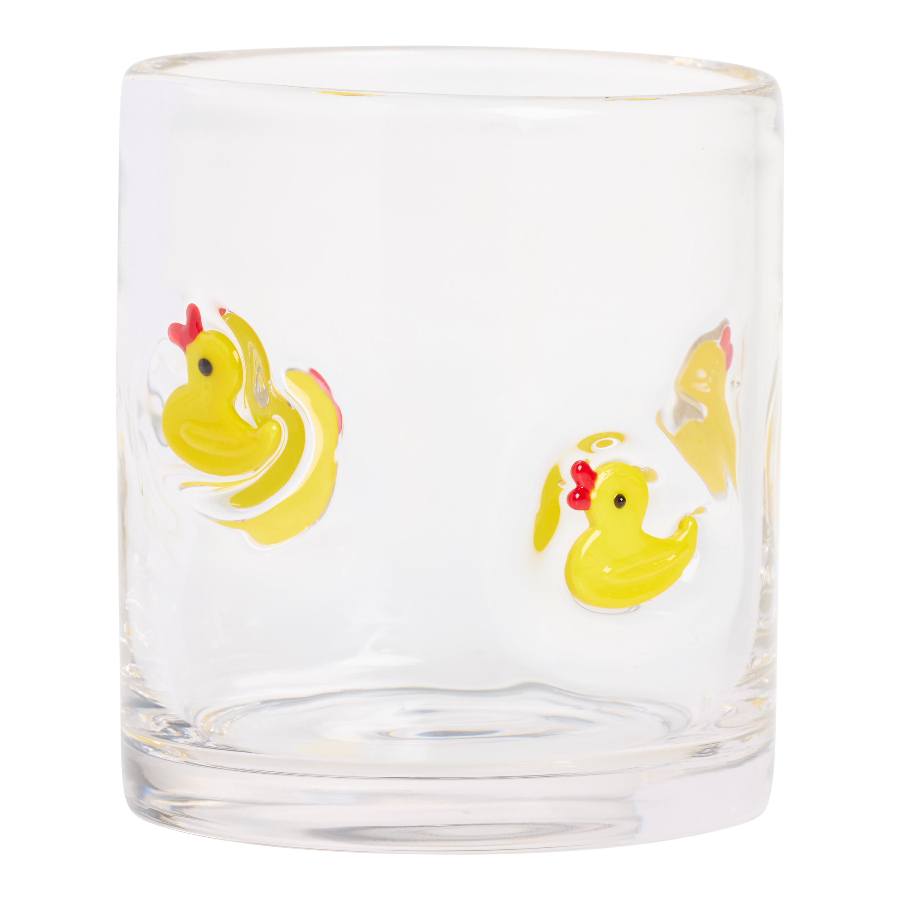 Charm Inlay Double Old Fashioned Glass | World Market