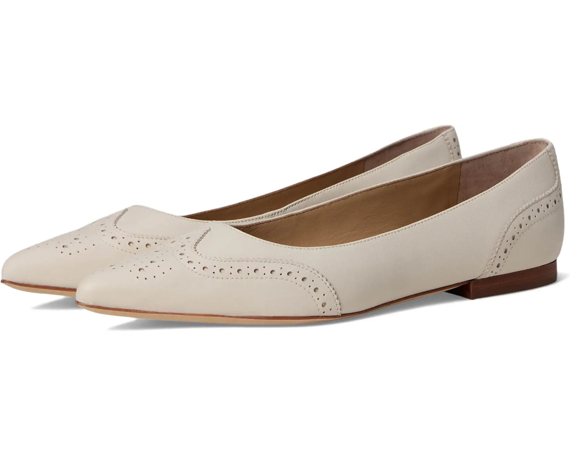 Loraine Nappa Leather Ballet Flat | Zappos