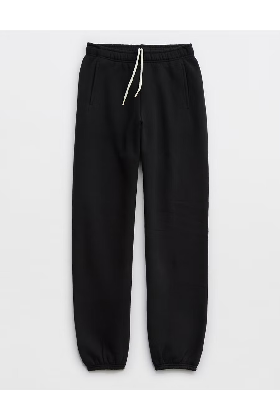 OFFLINE By Aerie Cloud Fleece Jogger Women's True Black XXS | Aerie