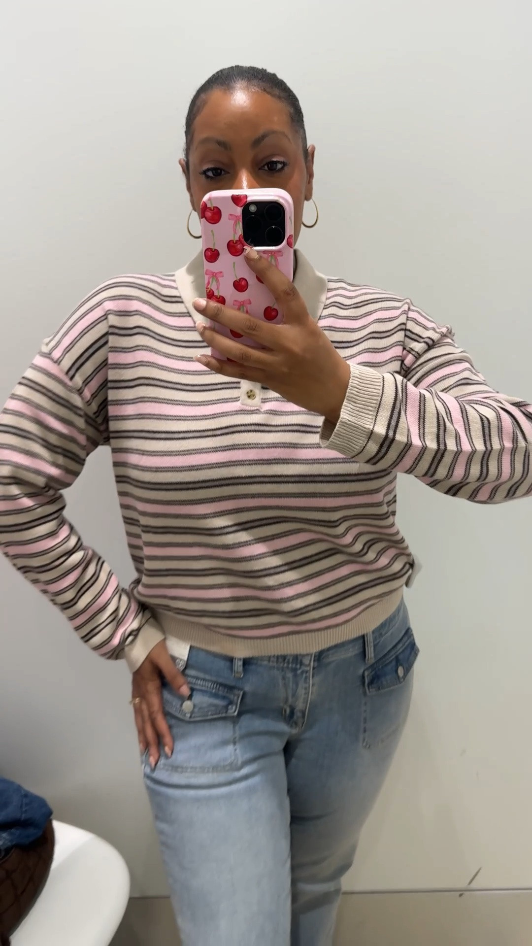 Low rise long and lean jeans sized up to 14 - not a fan on my body
Love the top wearing size large fits tts 

Fall outfit ideas
Back to school outfit
Fall fashion
Midsize outfit

#LTKootd #LTKSeasonal #LTKMidsize