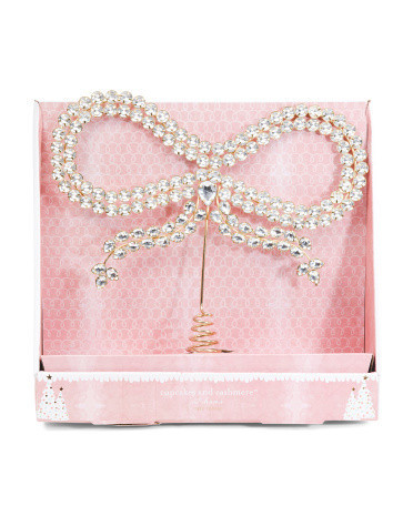 Crystal Bow Tree Topper | Marshalls