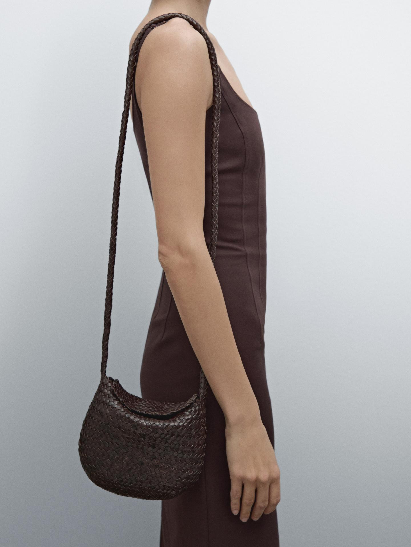 Braided nappa leather crossbody bag
    
 $250.00 Add to basketBROWN/ O.S.F.A. | Massimo Dutti US