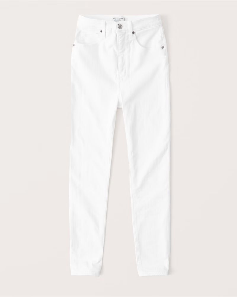 Ultra High Rise Super Skinny Ankle Jeans | Abercrombie & Fitch (US)