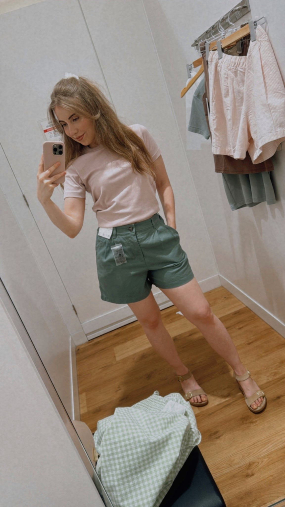 Cotton tee and cotton/linen shorts. 

#LTKbeauty #LTKcanada #LTKsummer