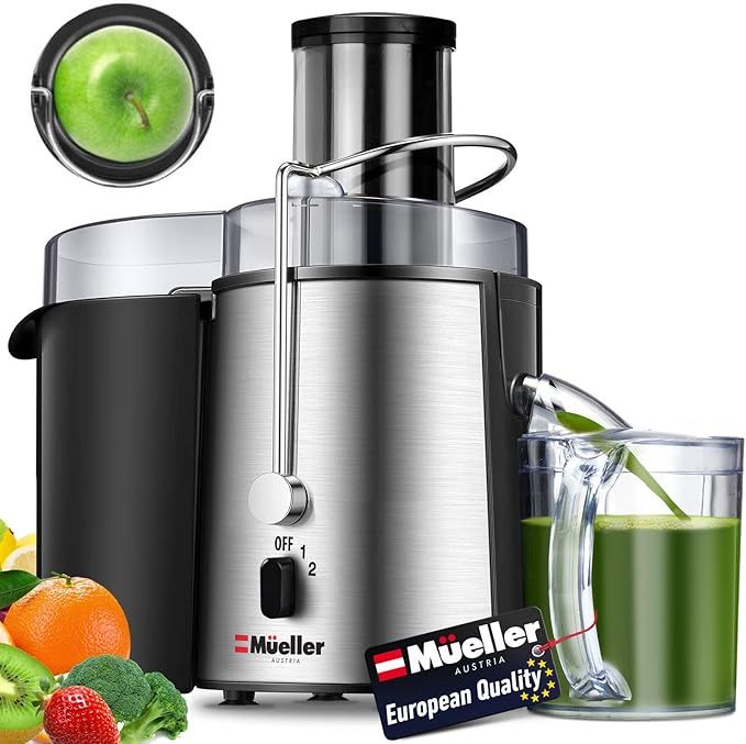 Mueller Austria Juicer Ultra Power, Easy Clean Extractor Press Centrifugal Juicing Machine, Wide ... | Amazon (US)