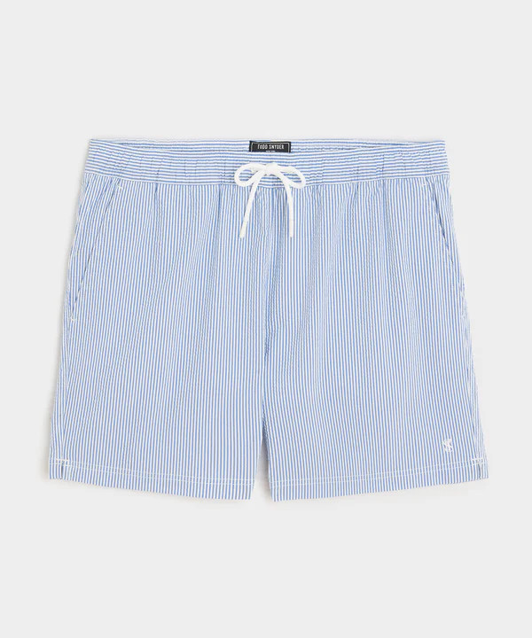 5" Seersucker Montauk Swim Trunk | Todd Snyder