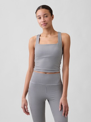 GapFit Studio Recycled Squareneck Brami | Gap Factory