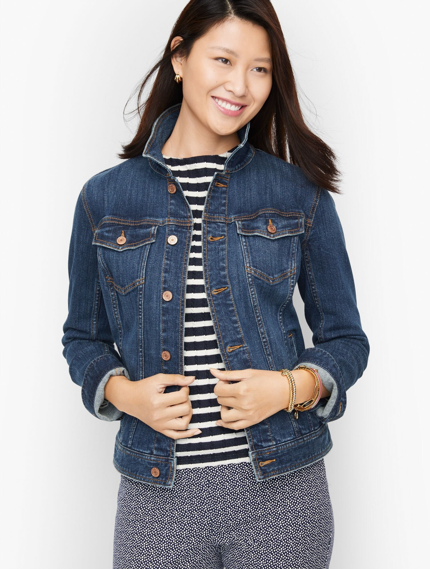 Classic Denim Jacket - Sandy Wash | Talbots