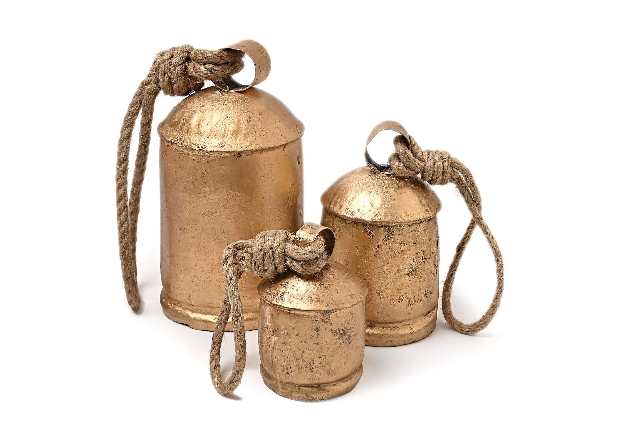 Set of 3 Hanging Harmony Bells Garden Rustic Relaxing Tranquil Wind Chimes - Walmart.com | Walmart (US)