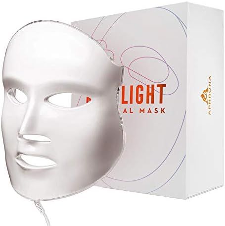 Aphrona® | Moonlight 3 color LED Facial Mask Skin Care Mask, LED Light Therapy Red Blue light fo... | Amazon (US)