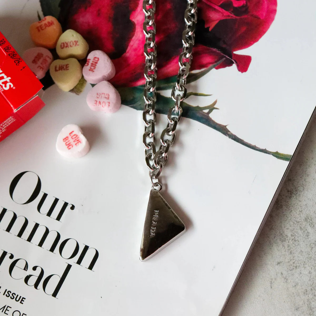 Silver Triangle Necklace - Ahava J | Ahava Jewels