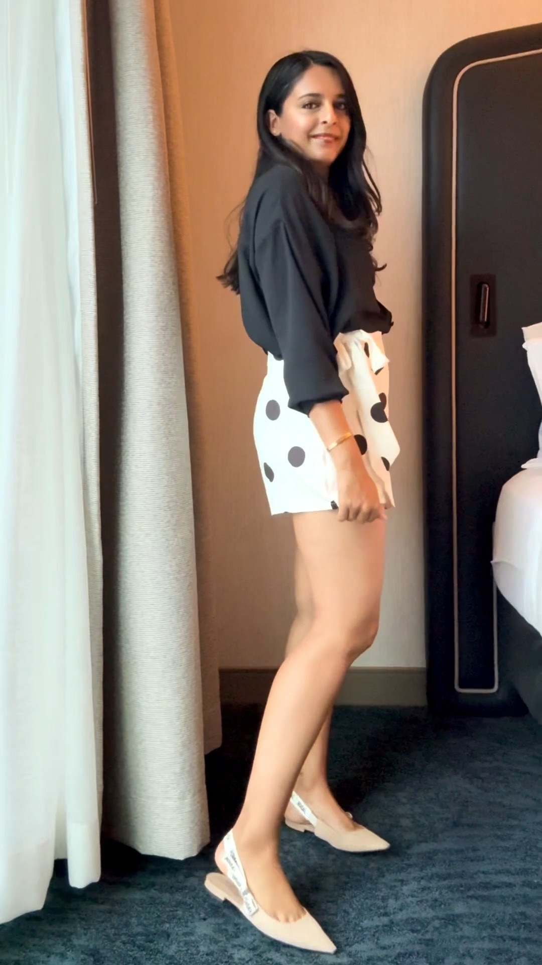The cutest black + white moment 🖤🤍

The VICI Sweet Spot Polka Dot Wrap Mini Skirt is such an easy, flattering piece. It looks like a skirt but has the comfort of shorts (always a win 🙌). Lightweight, effortless, and perfect to dress up or keep casual.

Wearing a size small — fits true to size!

Use code UNNATI35 for a discount ✨ @VICI 

#LTKootd #LTKgrwm #LTKSaleAlert