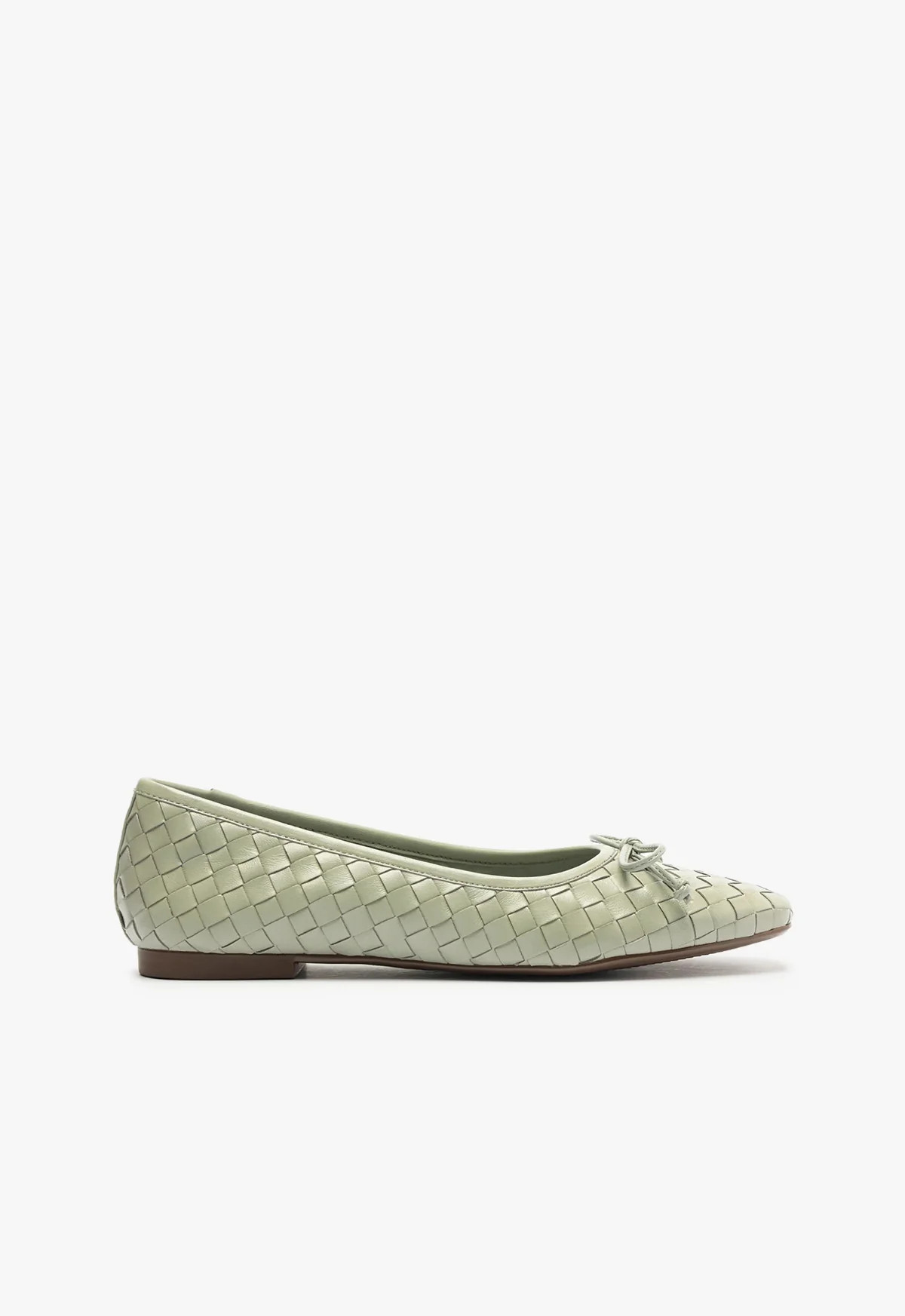 Arissa Woven Leather Flat | Schutz (US)