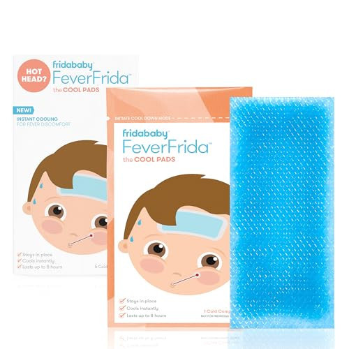 Frida Baby Cool Pads, Fever Patch for Kids, Fever Reducer, Discomfort & Headache Relief, 5 Count | Amazon (US)