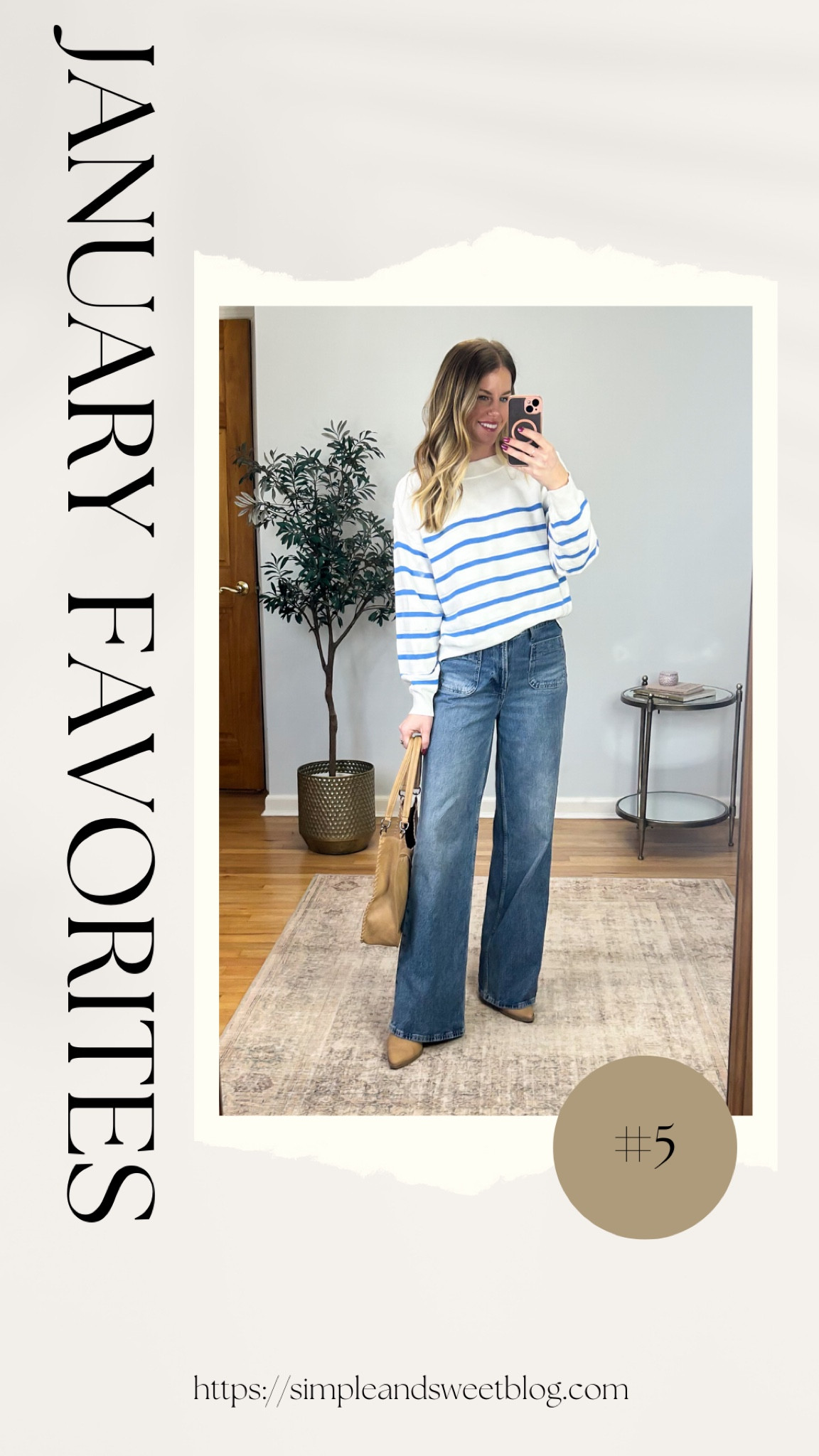 January Favorites: #5 
These $29 jeans have been my favorite since the fall and they continue to restock them in more washes because they are so good! Wearing size 2. Available in six washes as well as plus sizes.

#LTKFindsUnder100 #LTKFindsUnder50 #LTKMostLoved