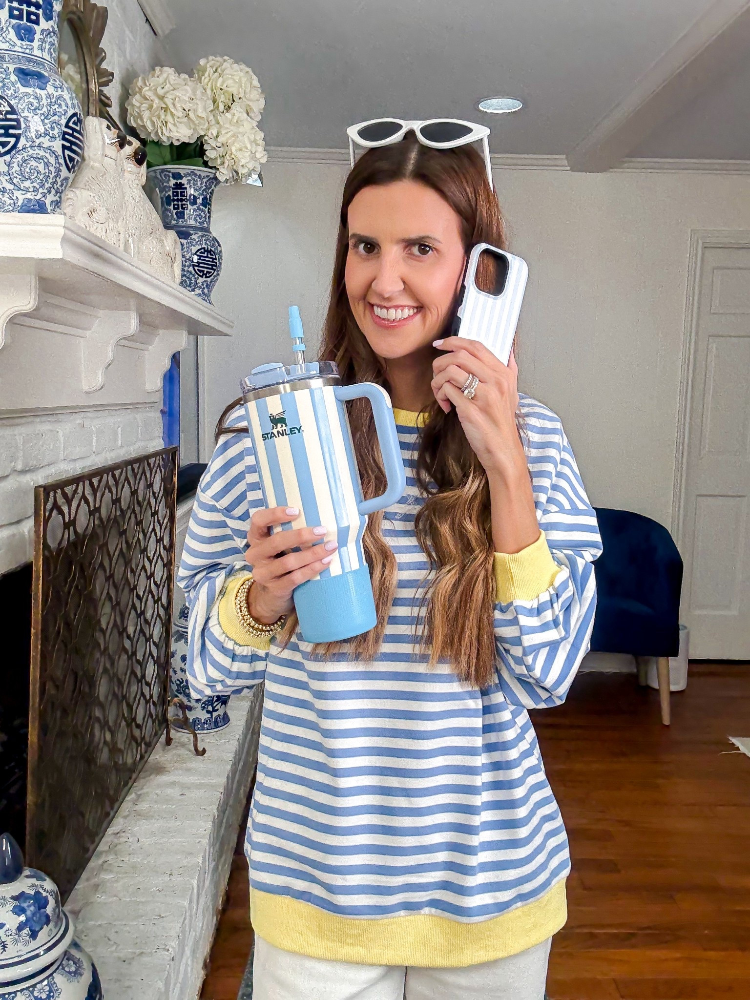 Amazon Cabana Blue stripe inspiration 

#LTKSeasonal #LTKOver40 #LTKStyleTip