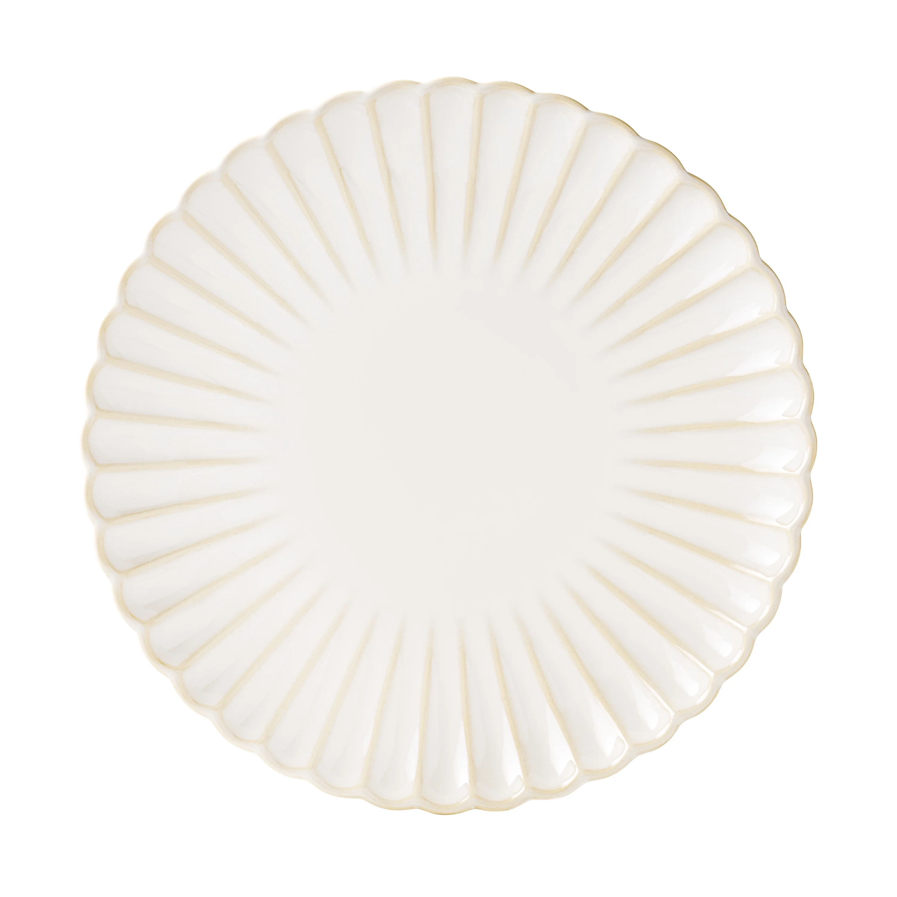 The Pioneer Woman Colette Stoneware Dinner Plate, Cream | Walmart (US)