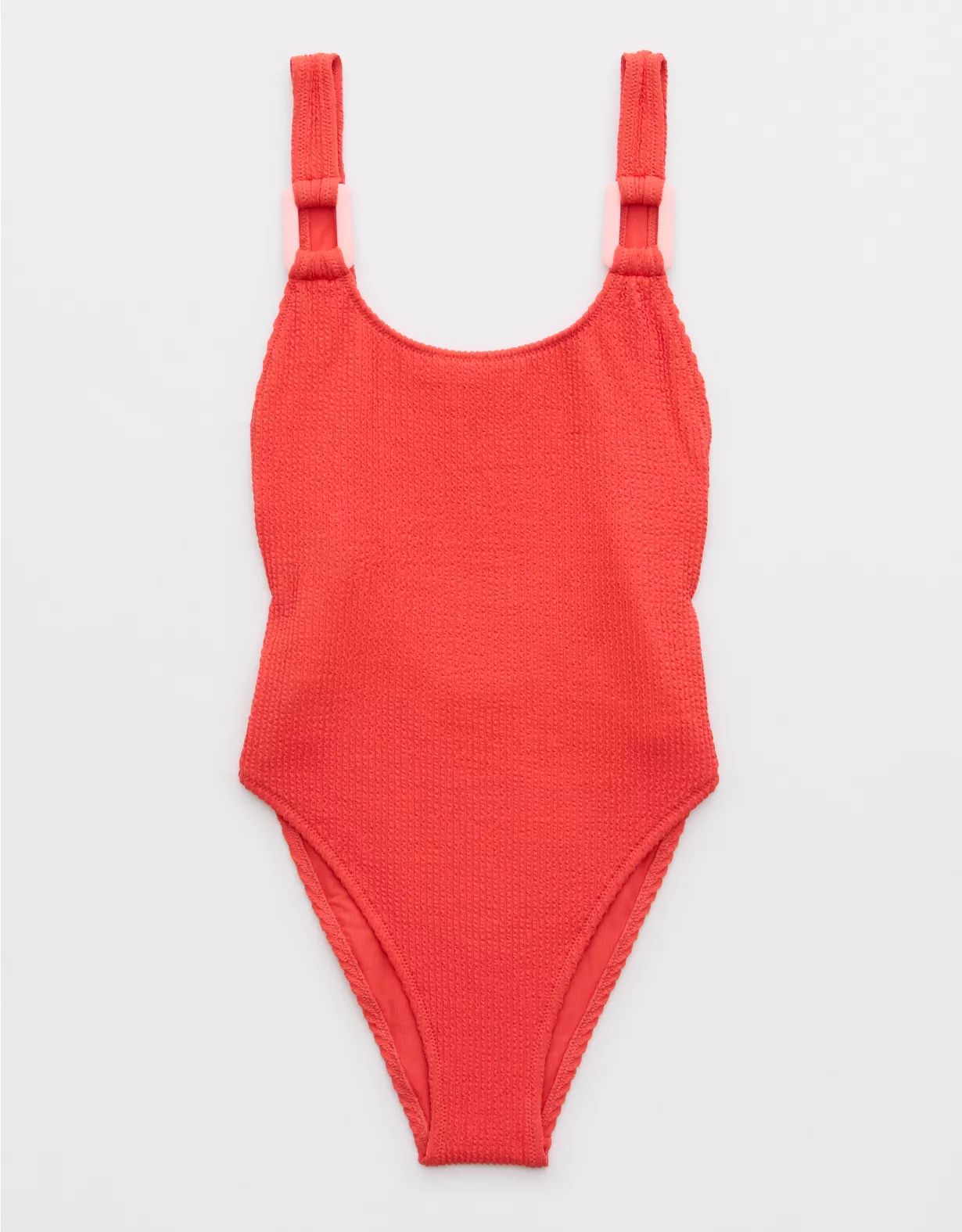 Aerie Crinkle Ring Birthday Scoop One Piece Swimsuit | American Eagle Outfitters (US & CA)