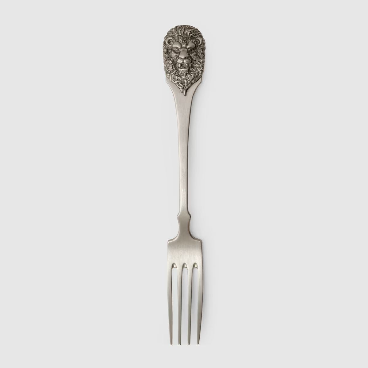 Fork with lion head handle, set of two | Gucci (US)
