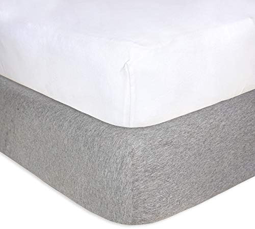 Burt's Bees Baby - Fitted Crib Sheets, Solid Color, 100% Organic Cotton Crib Sheet for Standard C... | Amazon (US)