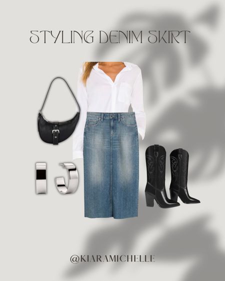 Styling Denim Skirt for the Fall Season

#LTKstyletip #LTKSeasonal #LTKFind