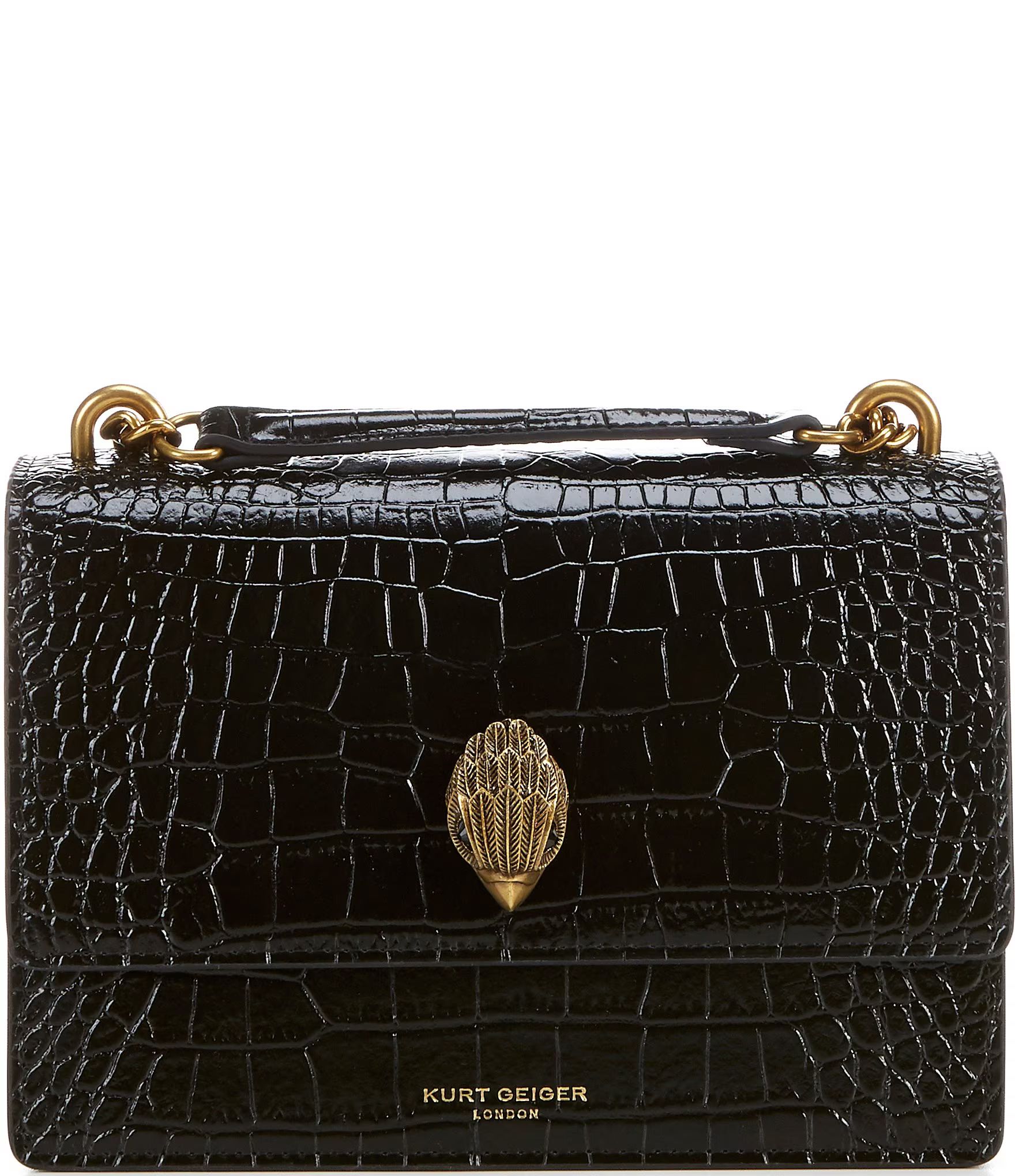 Crocodile Embossed Crossbody Bag | Dillard's