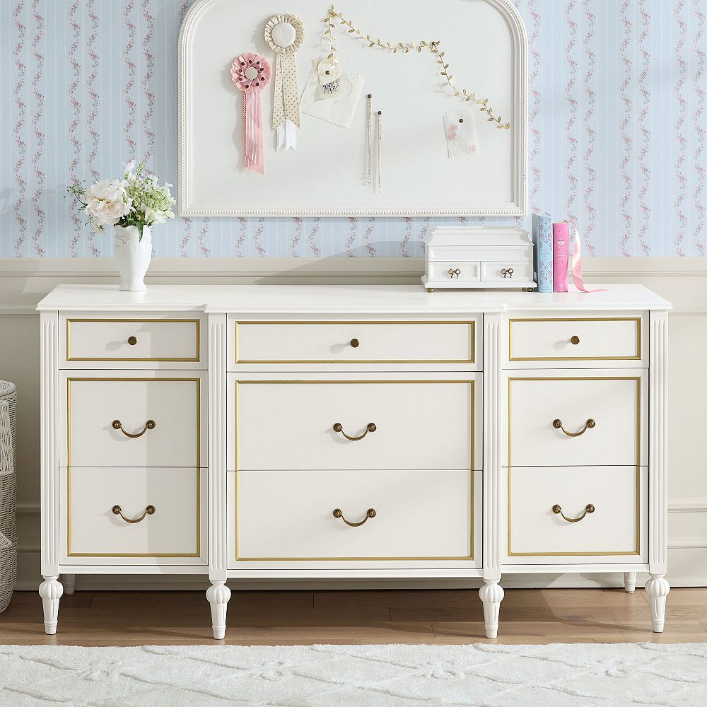 LoveShackFancy Parisian 9-Drawer Dresser (63.5w x 21d") | Pottery Barn Teen