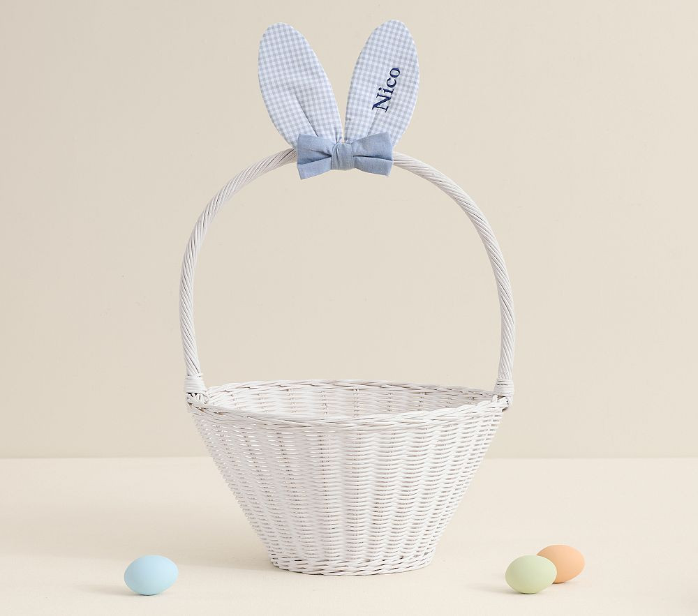 Gingham Bunny Ears Handle Accessory | Pottery Barn Kids