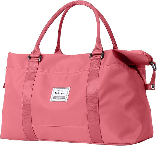 Sport Travel Duffle Bag Large Gym Tote Bag for Women, Weekender Bag Carry on Bag for Airplane, Ladie | Amazon (US)