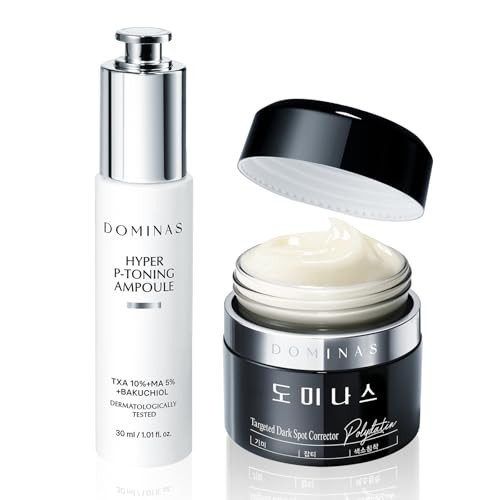 DOMINAS TXA Dark Spot Correcting Set - Serum & Cream Duo for Hyperpigmentation & Sun Spots | Amazon (US)