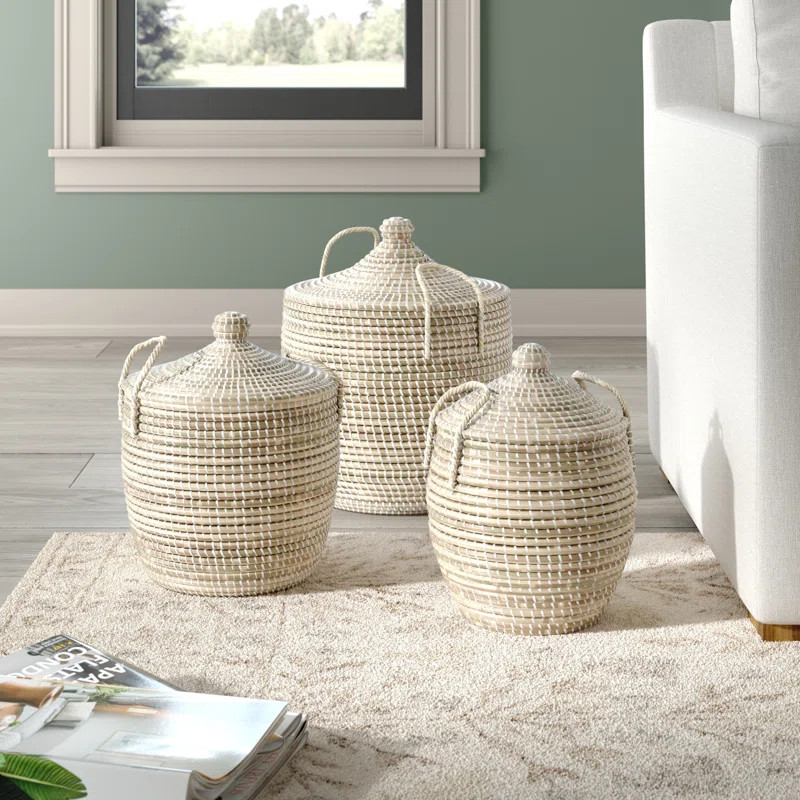 Birch Lane™ Olivi Seagrass Basket | Wayfair North America