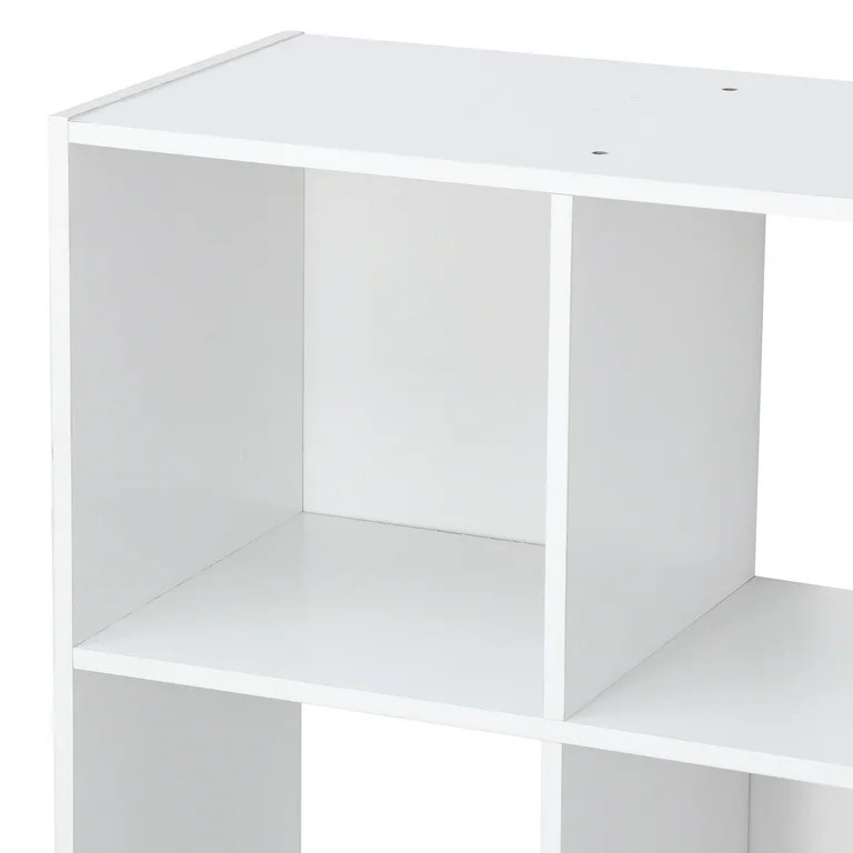 ZENSTYLE 9-Cube shelves Storage Organizer Bookshelf Display Cube Compartments, White | Walmart (US)