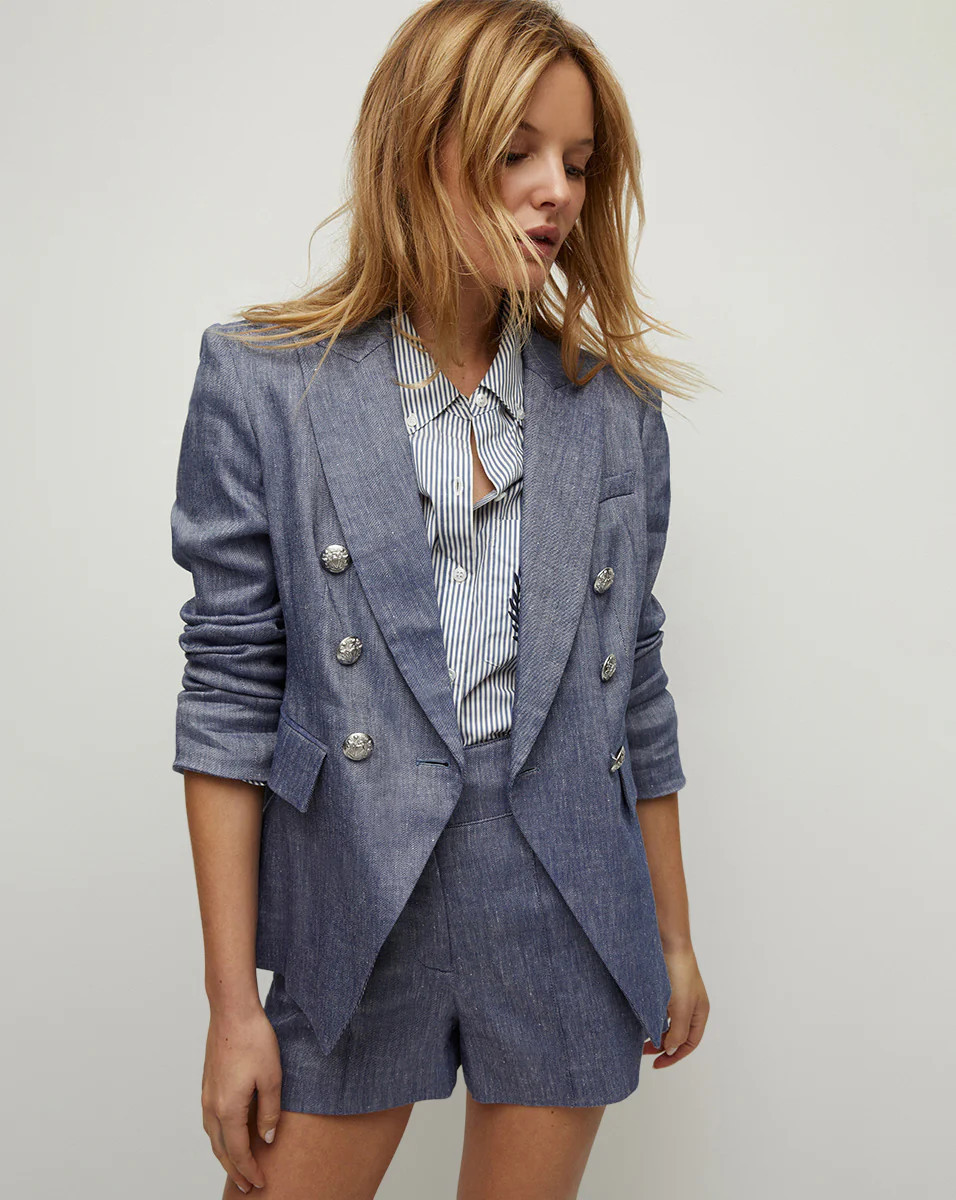 Miller Linen Dickey Jacket | Veronica Beard