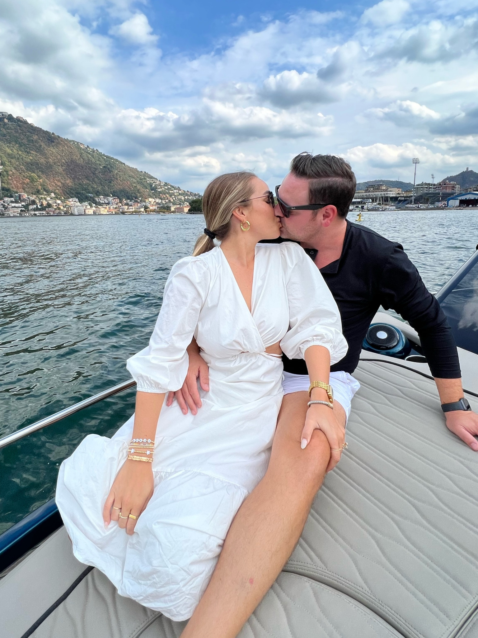 Lake Como boat day. Mens style. White dress. 

#LTKstyletip #LTKtravel #LTKeurope