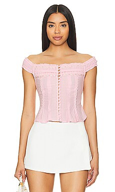 Free People x REVOLVE Sweet As Pie Top in Orchid Pink from Revolve.com | Revolve Clothing (Global)