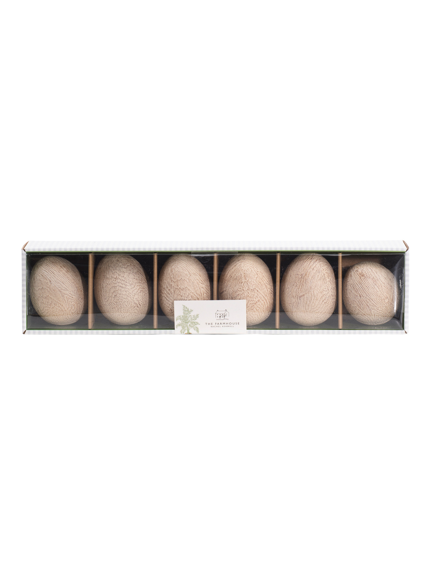 Set Of 6 Wooden Look Eggs | Pillows & Decor | Marshalls | Marshalls