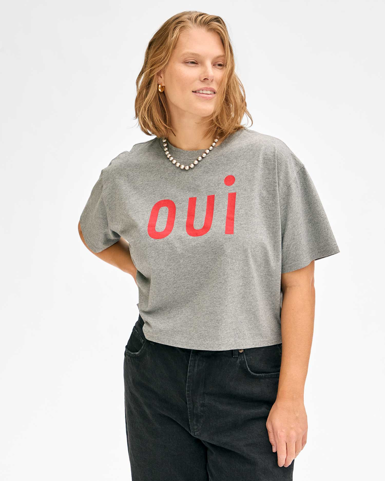 Le Carre Tee | Clare V.