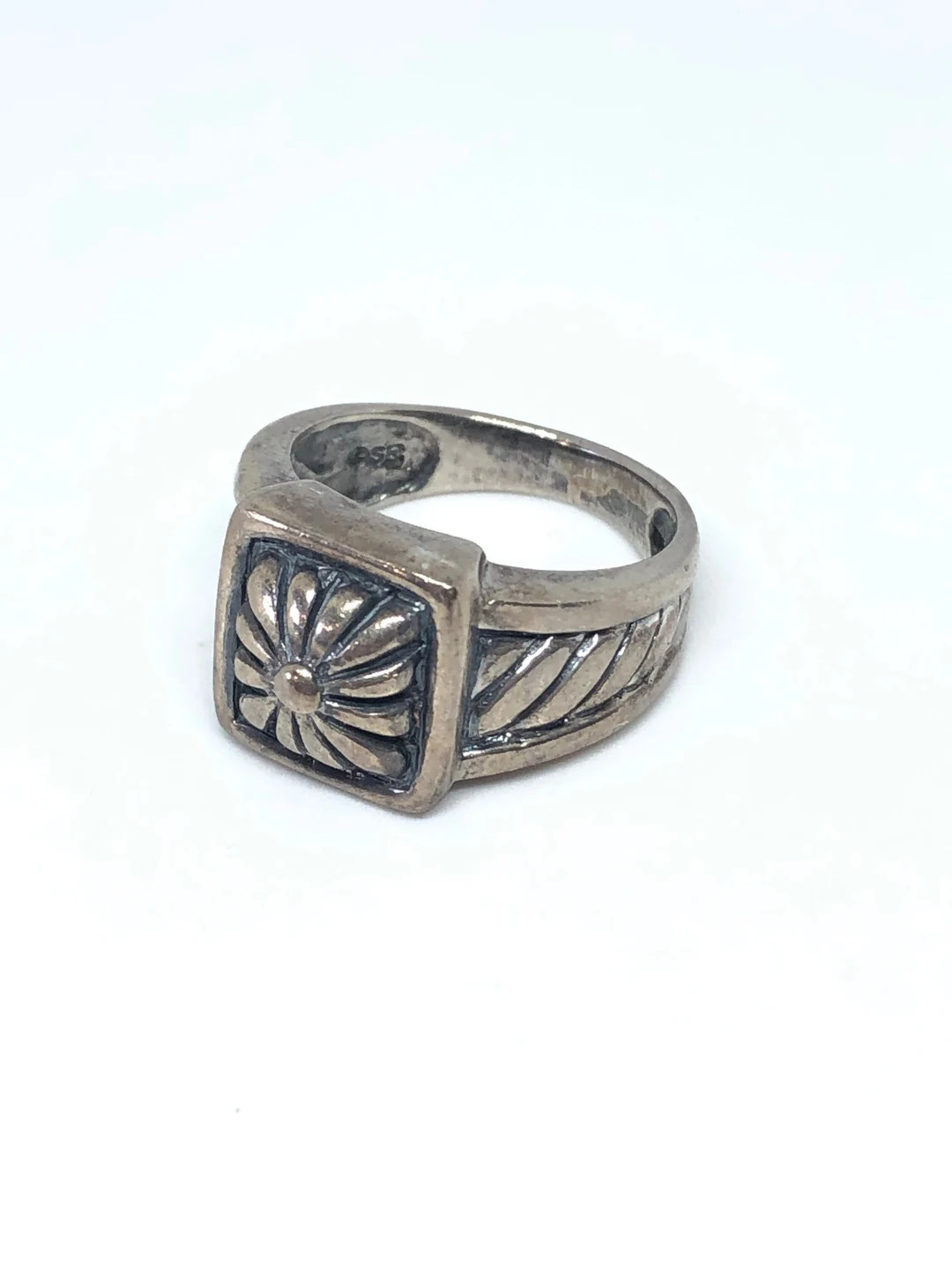 Vintage Sterling Silver Floral Style Ring - Size 6.5 - Solid 925 Womens Estate Jewelry | Etsy (US)