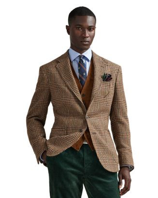 Polo Tailored Plaid Wool Sport Coat | Bloomingdale's (US)