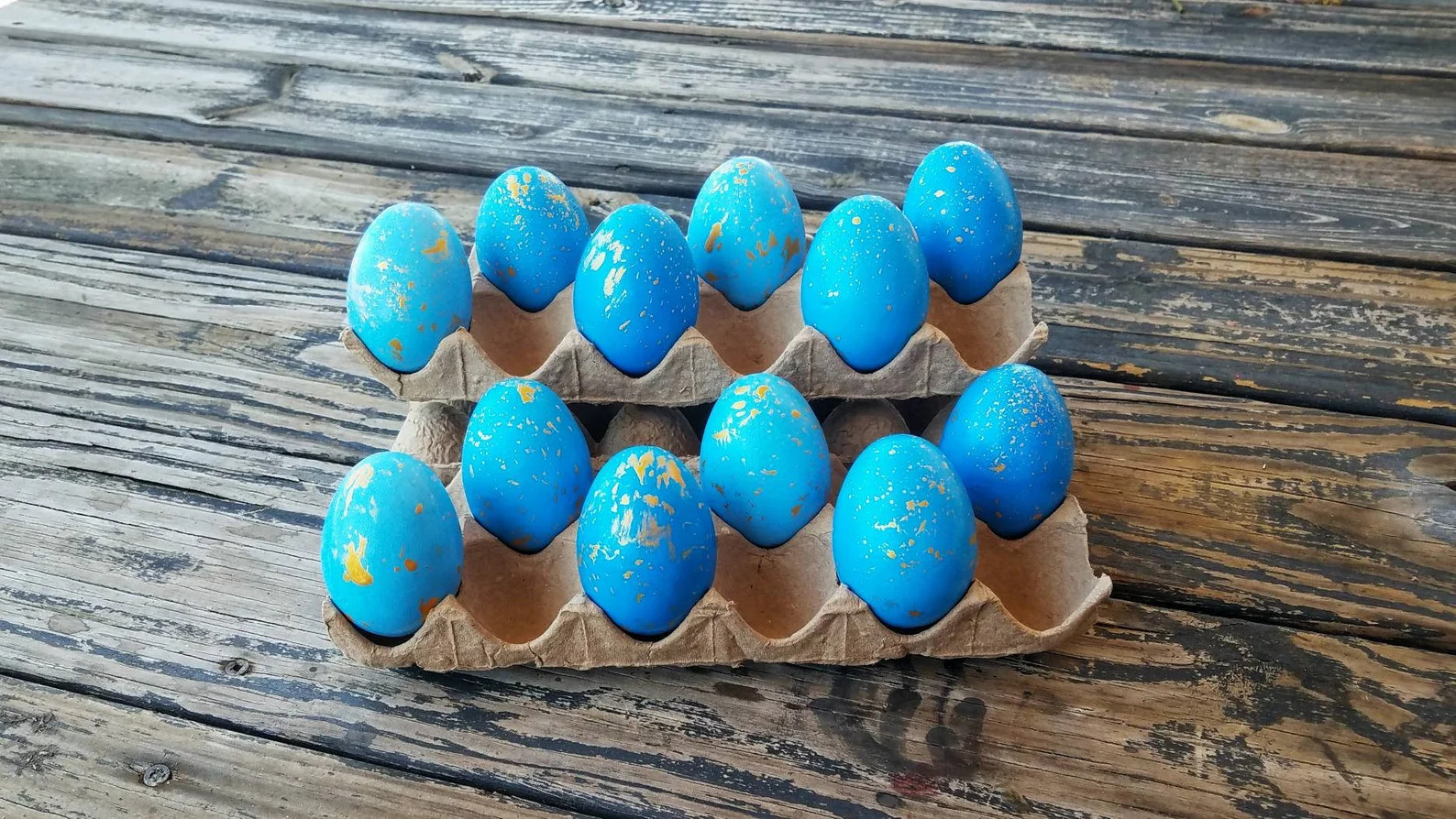 Decorative Easter Eggs Artifical Easter Eggs Gold Speckled | Etsy | Etsy (US)