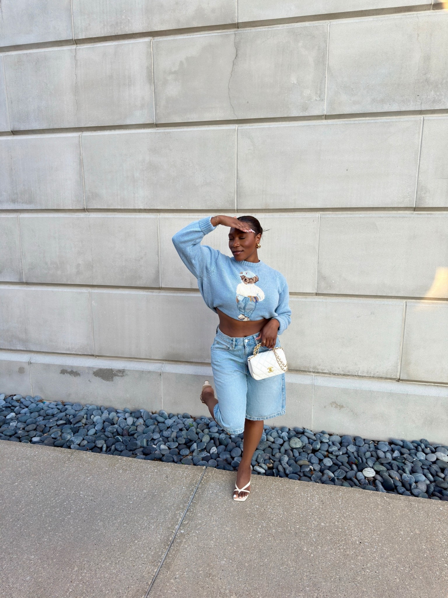 Styling this sweater is the highlight of my 2025. Love it sm 🩵

#LTKGiftGuide