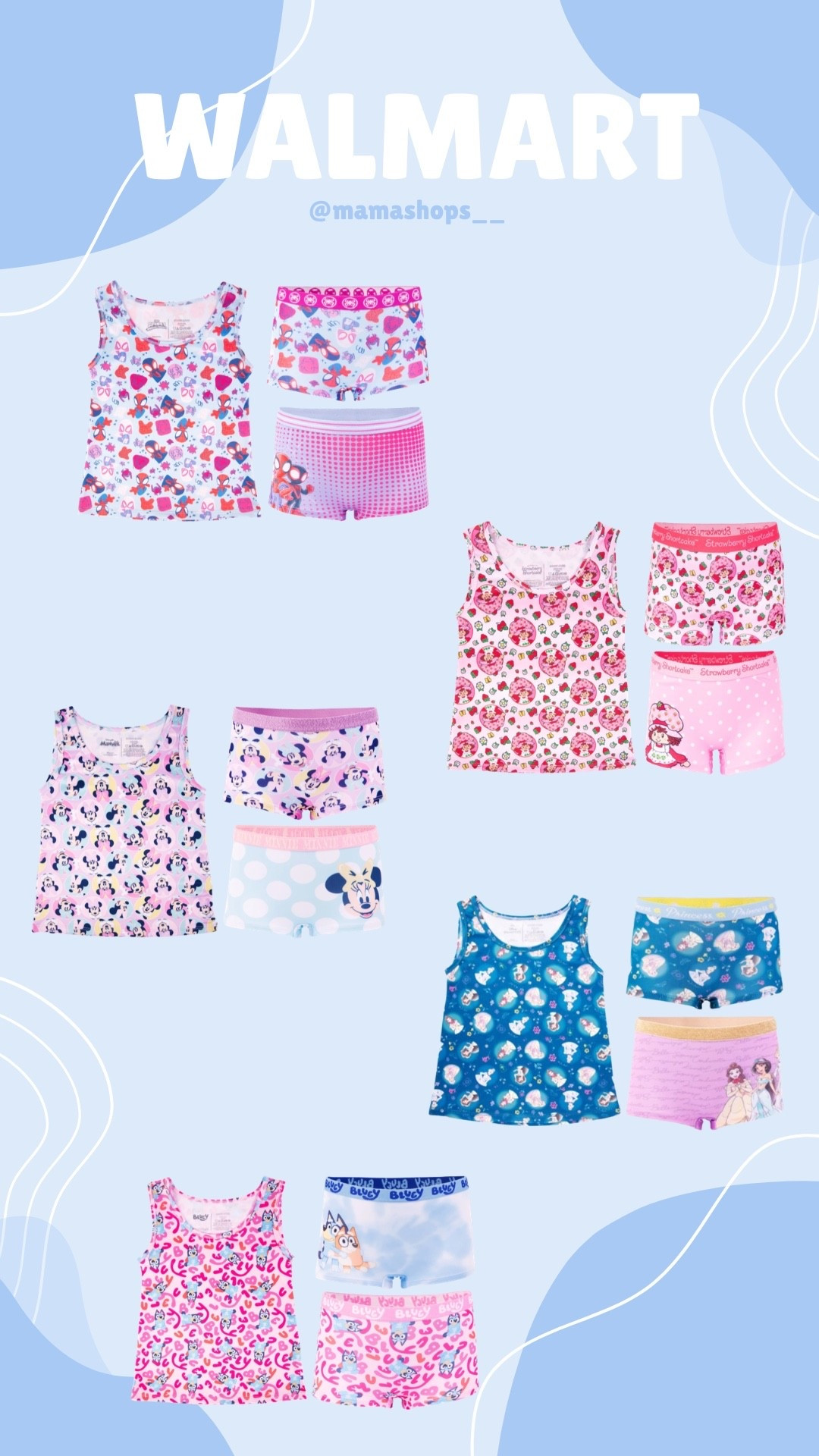 Super cuter character Tank Tops and Boyshorts set for girls 👧🏻💖, find them at Walmart !

Linking sets here 🔗🥰

#LTKHome #LTKBaby #LTKKids