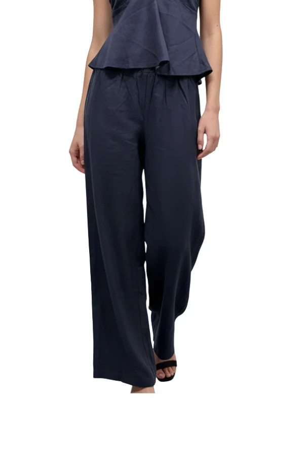 The Linen Wide Leg Pant | Pookie and Sebastian