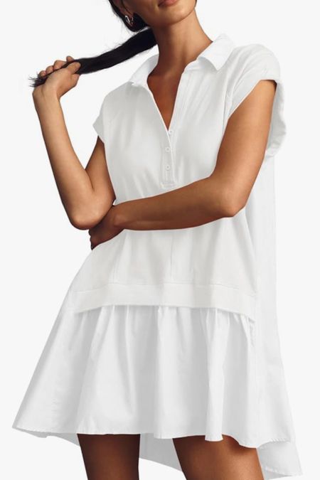 White dress
Dress

Spring Dress 
Vacation outfit
Date night outfit
Spring outfit
#Itkseasonal
#Itkover40
#Itku

Amazon find
Amazon fashion 

#LTKfindsunder50