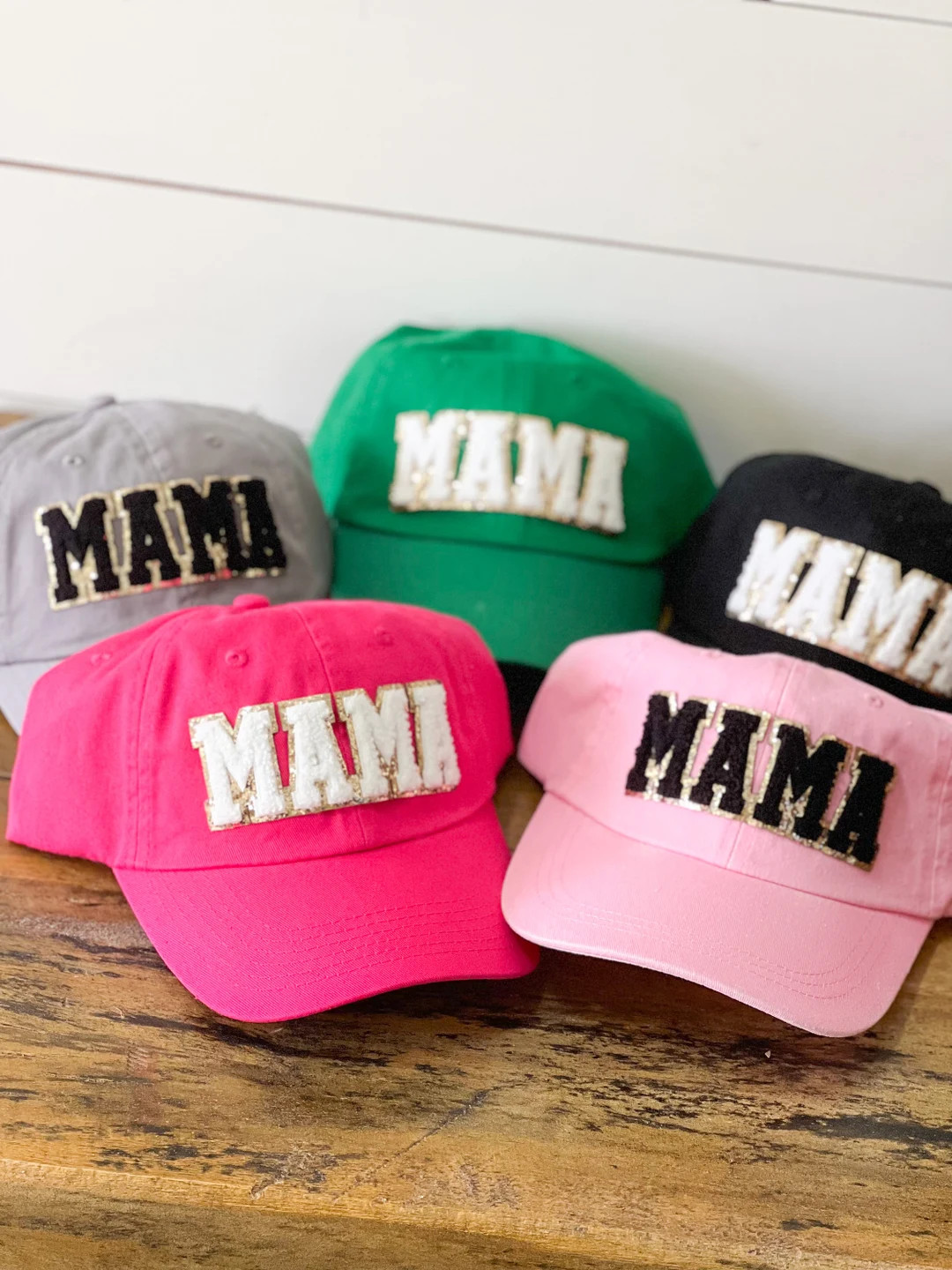 Mama Hat With Chenille Patches  Mothers Day Gift  Mom Cap - Etsy | Etsy (US)